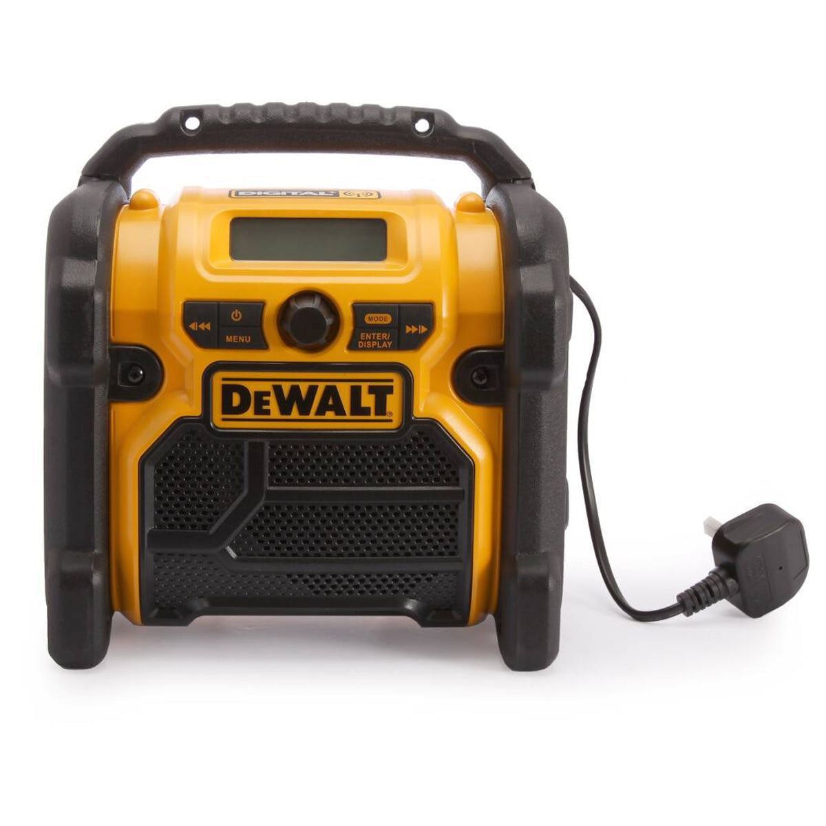 Dewalt DCR020 XR 10.8V 18V Compact DAB Digital Jobsite Radio 240V Body Only – image 1
