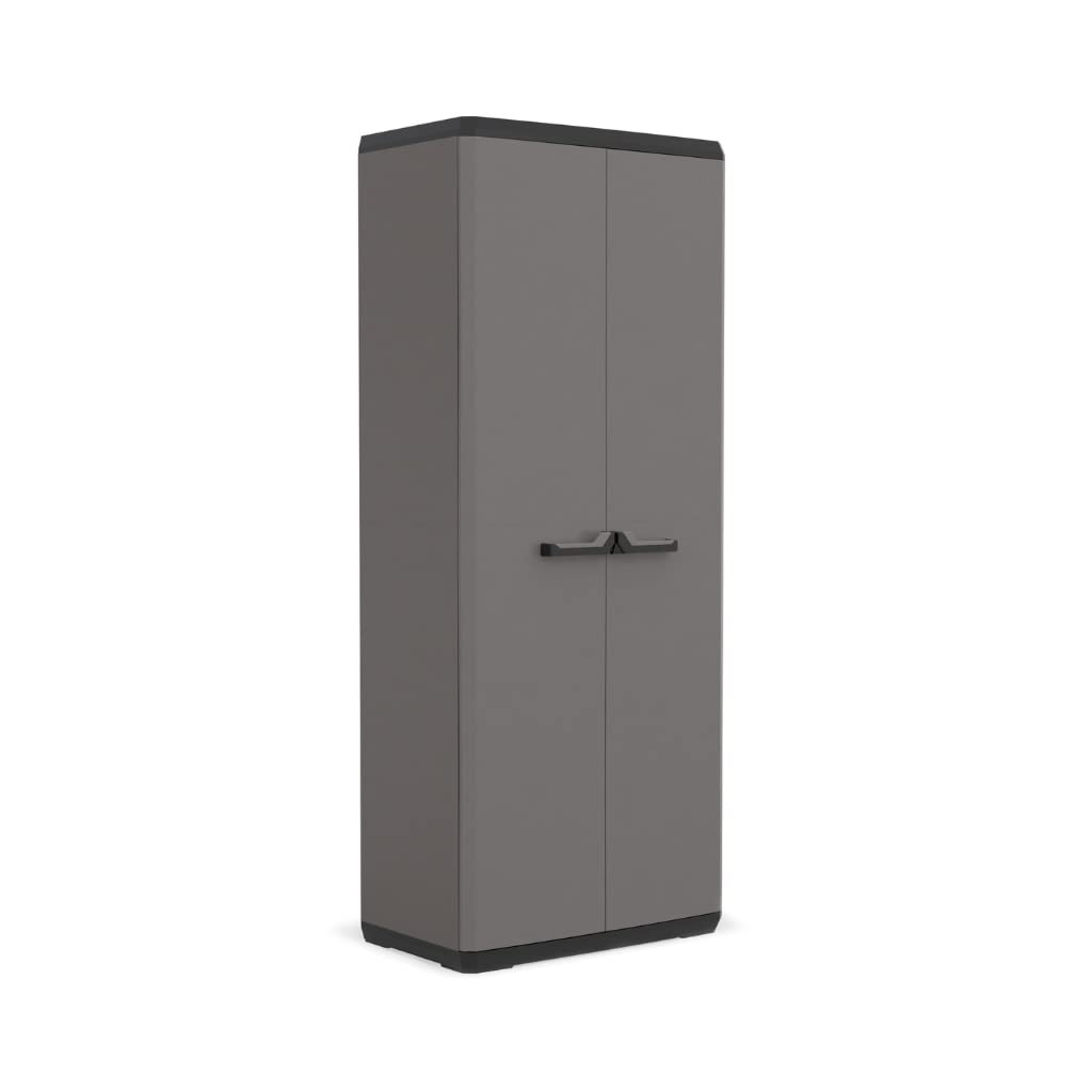 Keter Alto Più Closet, Made of Resin, Grey, 68 x 39 x 166 cm – image 1
