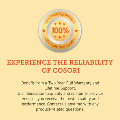 COSORI Dual Air Fryer TwinFry, 10L Flexible Capacity, Single & Double Zone Convertible, 4 Fast Heaters – image 2