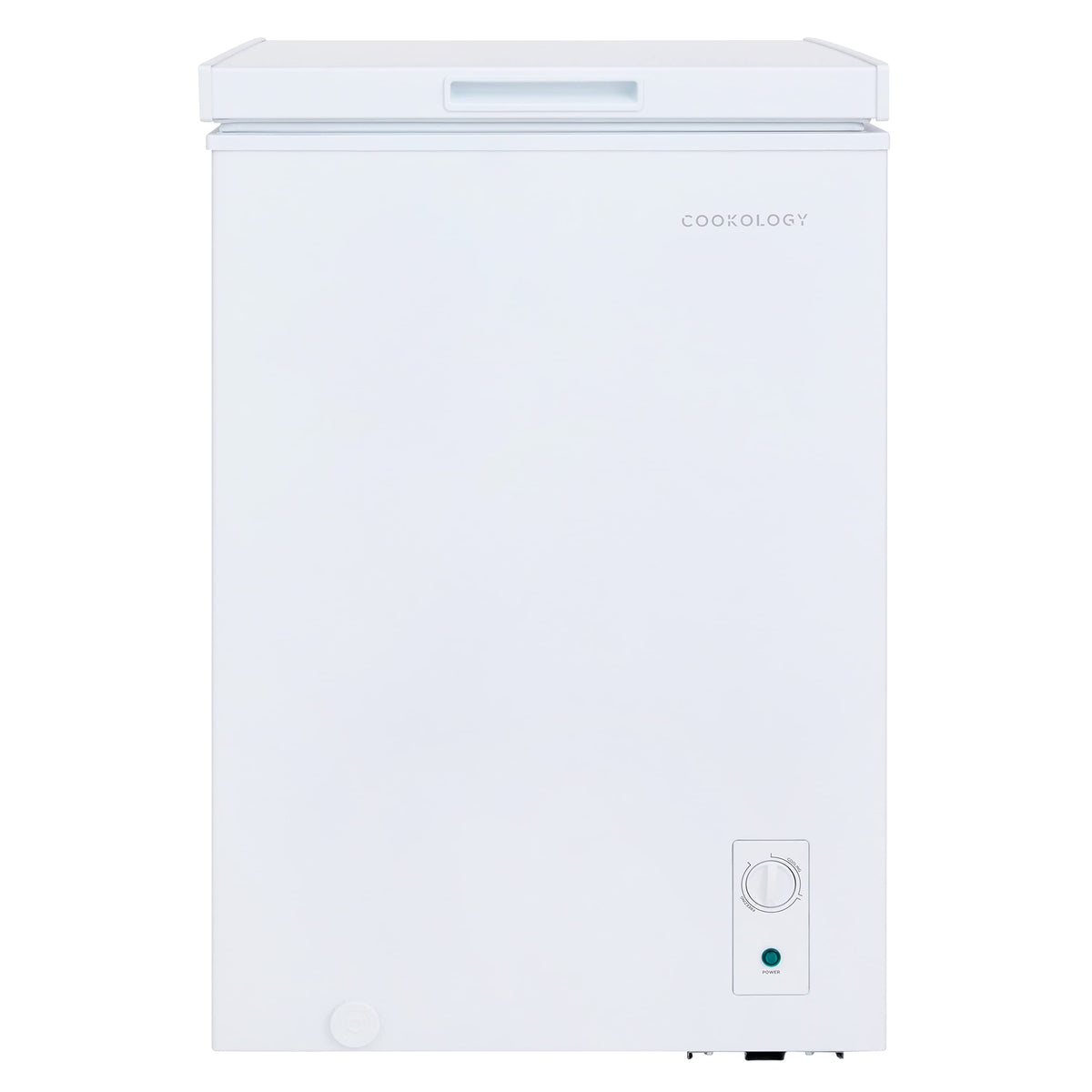 Cookology CCFZ99WH Freestanding Chest Freezer in White - 99 Litre Capacity - Suitable for Outbuildings – image 1