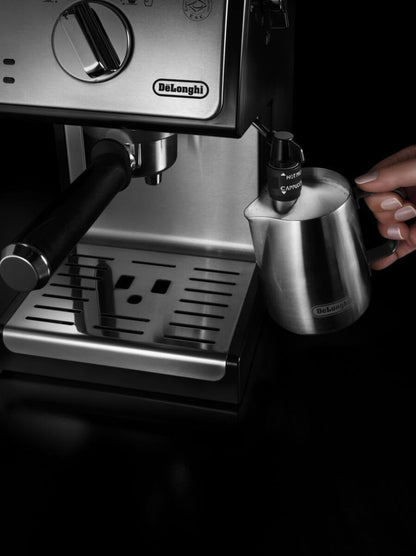 De'Longhi ECP35.31Traditional Barista Pump Espresso Machine, Coffee and Cappuccino Maker, Black – image 2