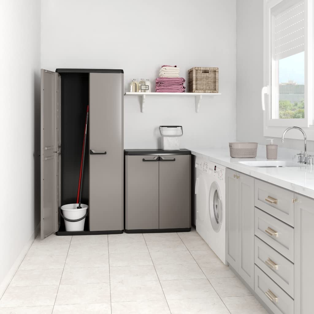 Keter Alto Più Closet, Made of Resin, Grey, 68 x 39 x 166 cm – image 3