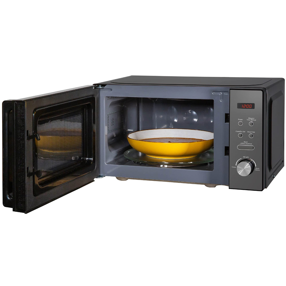 Russell Hobbs RHM2076B 20 Litre 800 W Black Digital Solo Microwave with 5 Power Levels – image 2