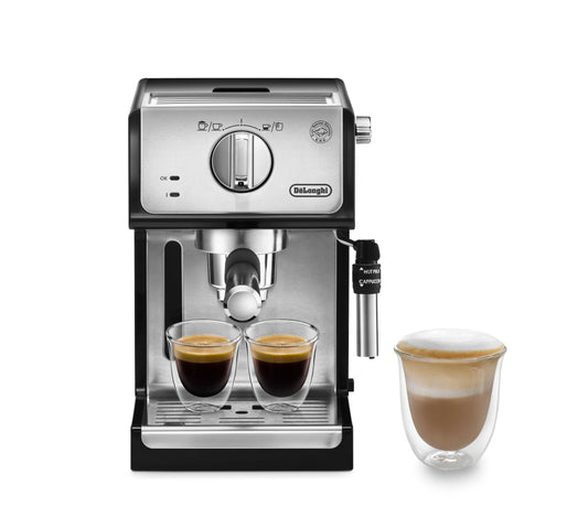 De'Longhi ECP35.31Traditional Barista Pump Espresso Machine, Coffee and Cappuccino Maker, Black – image 1