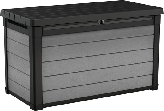 380L Denali Garden Cushion Storage Box — UV-Resistant Outdoor Storage – image 1