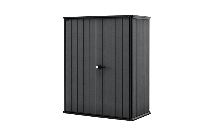 Cortina Alto 1400L Storage Cabinet - Grey – image 1