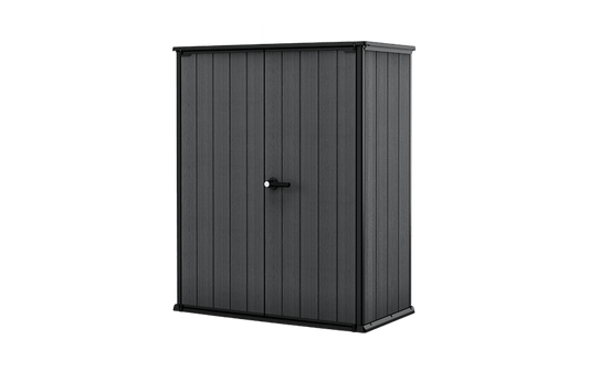 Cortina Alto 1400L Storage Cabinet - Grey – image 1